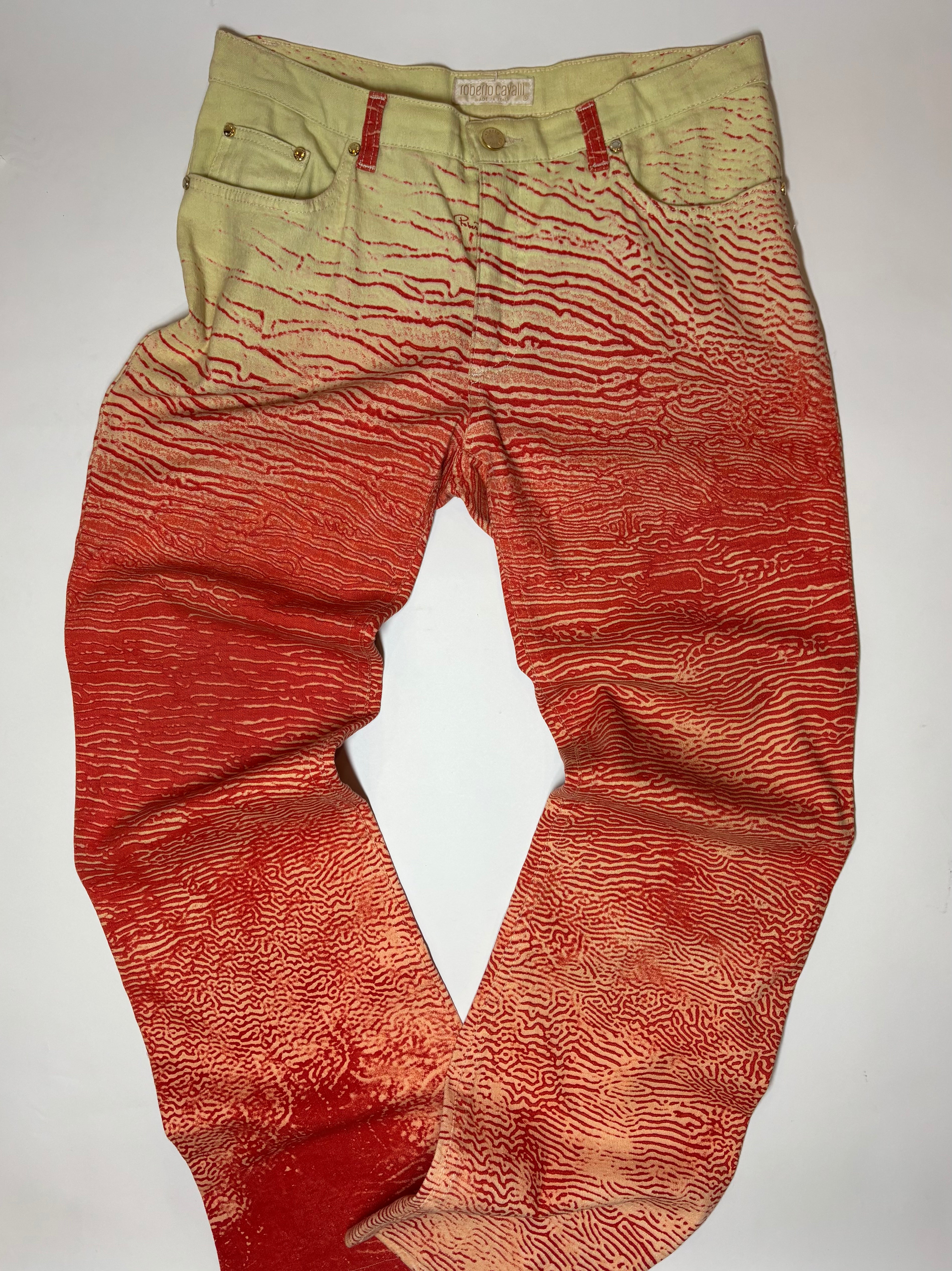 Roberto Cavalli Coral Jeans